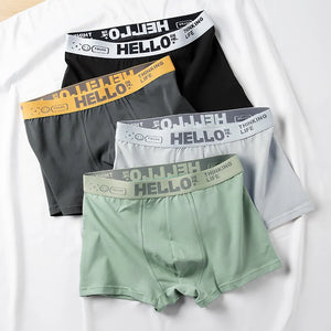 Retro Hello | Men's Boxer Brief - High Quality & Comfortable - Pack Of 10 🔥